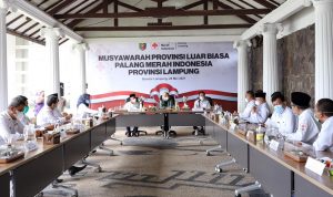 Riana Sari Arinal Terpilih Ketua Palang Merah Indonesia Provinsi Lampung