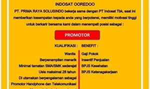 Indosat Buka Loker Promotor, Berikut Cara Daftarnya
