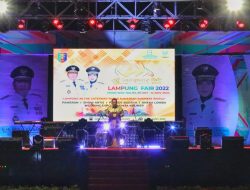 Lampung Fair 2022 Resmi Dibuka, Rara Lida Duet Bareng Gubernur