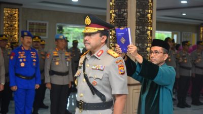 Resmi! Wakapolda Lampung Dijabat Brigjen Pol Umar Effendi