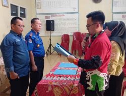 Sekretariat PPK Kedaton Dikukuhkan, Plt Camat: Jalankan Amanah dengan Tanggung Jawab demi Suksesnya Pemilu 2024