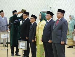 Resmi! 4 Wakil Rektor dan Ketua LPPM Dilantik, Berikut Pesan Rektor Unila
