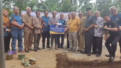 DPP IKAPTK Lampung Serahkan Bantuan Bedah Rumah Warga di Pesawaran