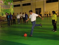 Peringati May Day, Disnaker Lampung Gelar Liga Futsal