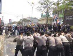 Demo di KPU Lampung Berakhir Ricuh, Berikut Penjelasan Polda